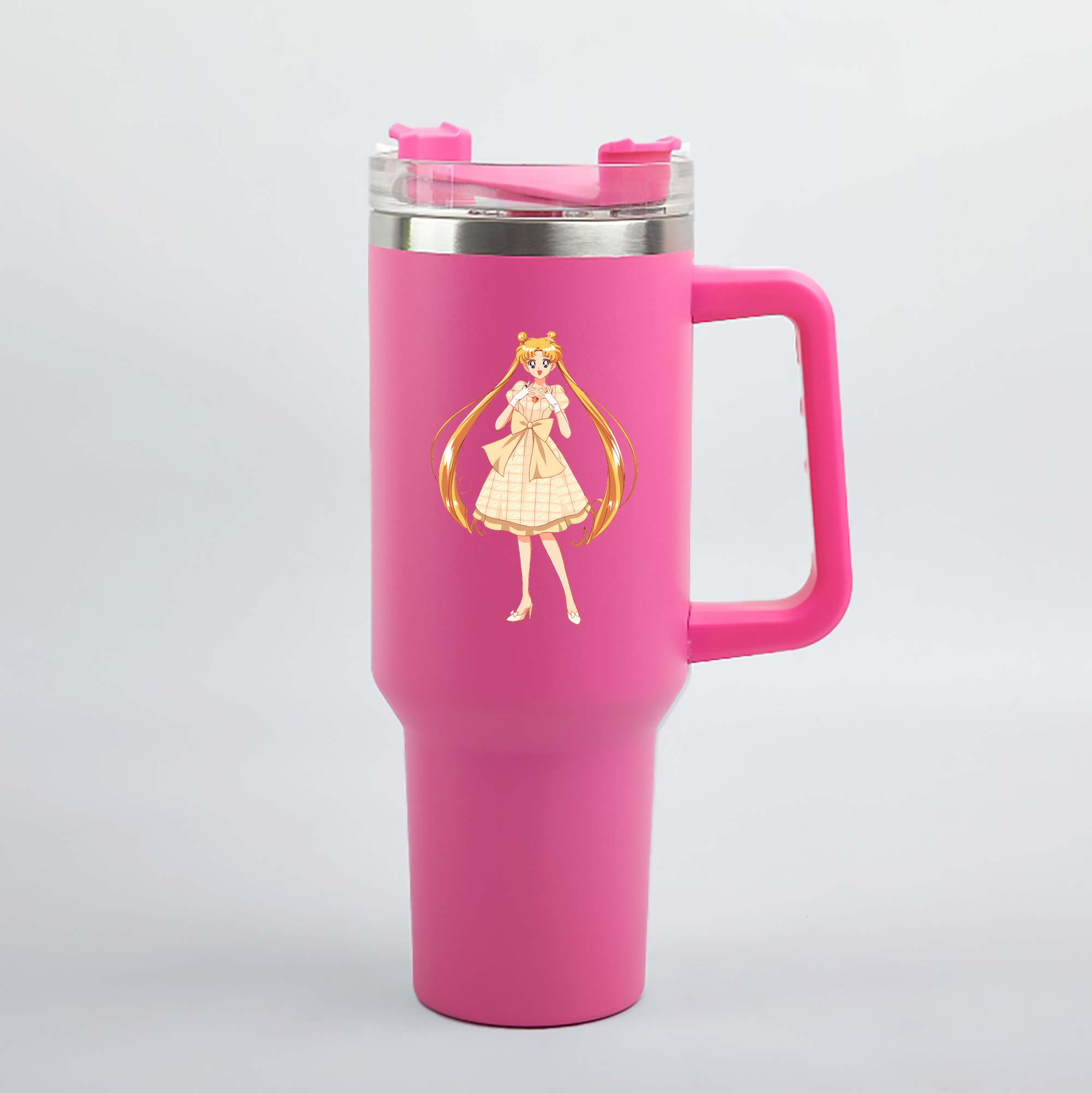 （画像用） 美少女戦士セーラームーン 愛野 美奈子 あいの みなこ Sailor Moon Aino Minako 1200mL車用タンブラー（カラープリント）